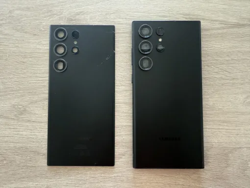 Changement gratuit de vitre arrière sur Samsung S23 Ultra chez RepaMobile, Cappelle-la-Grande, RepaMobile