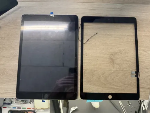 Changement de vitre sur un iPad, Cappelle-la-Grande, RepaMobile