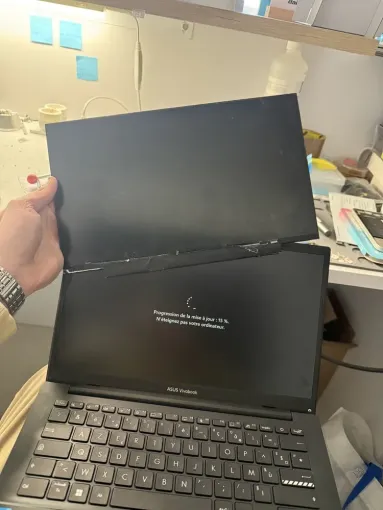 Changement d’écran pc ASUS Vivobook à Cappelle, Cappelle-la-Grande, RepaMobile