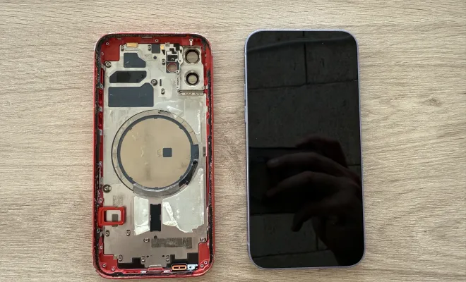 Changement de châssis complet iPhone 12 à Cappelle-la-Grande, Cappelle-la-Grande, RepaMobile