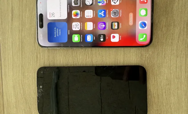Changement d'écran iPhone 15 Pro Max sur Cappelle-la-Grande, Cappelle-la-Grande, RepaMobile