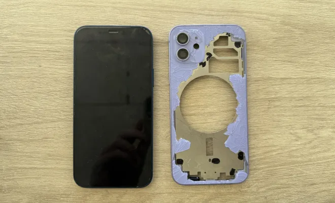 Changement de châssis complet iPhone 12 sur Dunkerque, Cappelle-la-Grande, RepaMobile